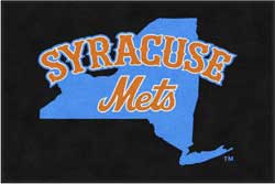 4' x 6' (45" x 69") Colorstar Impressions SYRACUSE METS  Indoor Logo Mat