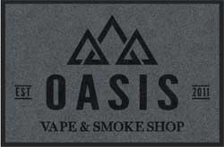2' x 3' ( 24" x 35" ) ColorStar Impressions OASIS  Indoor Logo Mat