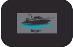 2' x 3' (24" x 33") Hog heaven Impressions KEEPER Anti-Fatigue Logo Mat