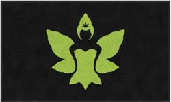 3' x 5' (35" x 59") ColorStar Impressions  SCHWAZZE Indoor Logo Mat
