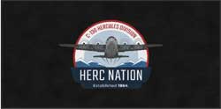 4' x 8' (45" x 95") Digiprint HD  HERC NATION  Indoor Logo Mat
