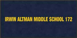 3' x 6' (35" x 69") ColorStar Impressions IRWIN ALTMAN MS Indoor Logo Mat