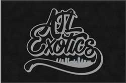 4' x 6' (45" x 69") Colorstar Impressions ATL EXOTICS  Indoor Logo Mat