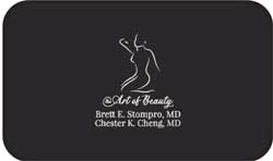 3' x 5' (33" x 60") Hog heaven impressions THE ART OF BEAUTY  5/8" Rubber Anti-Fatigue Logo Mat