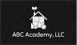 3' x 5' (35" x 59") ColorStar Impressions  ABC ACADEMY  Indoor Logo Mat