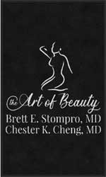 3' x 5' (35" x 59") ColorStar Impressions  THE ART OF BEAUTY  Indoor Logo Mat