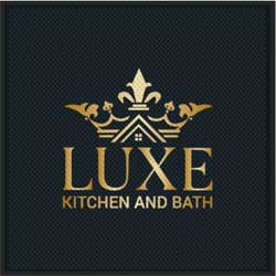 6' x 6' (67" x 67") Superscrape Impressions LUXE  Rubber Logo Mat