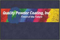 4' x 6' (45" x 69") Digiprint HD QUALITY POWDER COATING  Indoor Logo mat