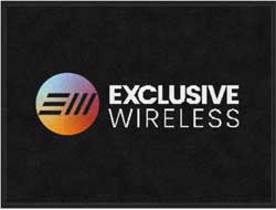 3' x 4' (35" x 47") Digiprint HD EXCLUSIVE WIRELESS  Indoor Logo Mat