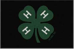 4' x 6' (45" x 69") Waterhog Impressions HD ESCAMBIA COUNTY Indoor-Outdoor Logo Mat