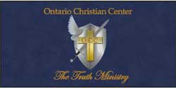 5' x 10' (59" x 119") Digiprint HD ONTARIO CHRISTIAN CENTER  Indoor Logo mat