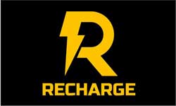 6' x 10' (68" x 119") ColorStar Impressions  RECHARGE  Indoor Logo Mat