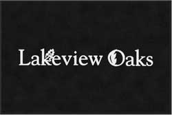 4' x 6' (45" x 69") Digiprint HD  LAKEVIEW OAKS Indoor Logo mat