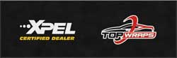 3' x 9' (35" x 106") Colorstar Impressions TOP WRAPS  Indoor Logo Mat