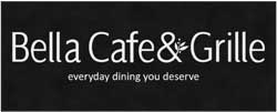 4' x 10' (45" x 119") ColorStar Impressions BELLA CAFE & GRILLE  Indoor Logo Mat