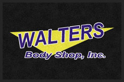 2' x 3' ( 24" x 35" ) ColorStar Impressions  WALTERS  Indoor Logo Mat