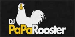 4' x 8' (45" x 95") ColorStar Impressions DJ PAPAROOSTER  Indoor Logo Mat