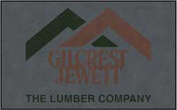 5' x 8' (58" x 95") Colorstar Impressions GILCREST JEWETT  Indoor Logo Mat