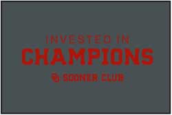 4' x 6' (45" x 69") Colorstar Impressions INVESTED IN CHAMPIONS Indoor Logo Mat