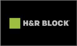 3' x 5' (35" x 59") Colorstar Impressions  H&R BLOCK  Indoor Logo Mat