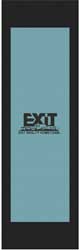 3' x 10' (34" x 116") Superscrape impressions  EXIT REALTY  Rubber Logo Mat