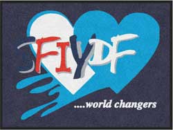 3' x 4' (35" x 47") Digiprint HD   SFIYDF  Indoor Logo Mat