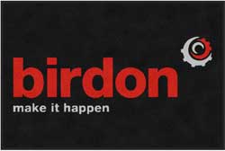 4' x 6' (45" x 69") ColorStar Impressions BIRDON  Indoor Logo Mat