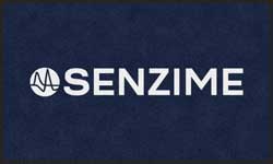 3' x 5' (35" x 59") Colorstar Impressions SENZIME  Indoor Logo Mat