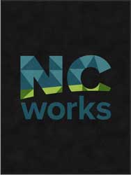 6' x 8' (68" x 95") ColorStar Impressions NC WORKS  Indoor Logo Mat