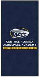 5' x 10' (58" x 119") Colorstar Impressions CFAA Indoor Logo Mat