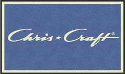 3' x 5' (35" x 58") Digiprint HD CHRIS CRAFT  Indoor Logo Mat