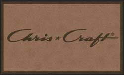 3' x 5' (35" x 58") Digiprint HD CHRIS CRAFT  Indoor Logo Mat