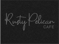 3' x 4' (35" x 45") Berber Impressions HD RUSTY PELICAN G5 Indoor-Outdoor Logo Mat