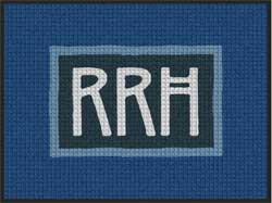 3' x 4' (35" x 47") Waterhog Inlay RRH  Indoor/Outdoor Logo Mat