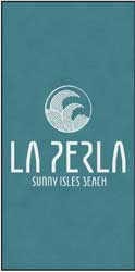 6' x 12' (68" x 143") Colorstar Impressions LA PERLA Indoor Logo Mat