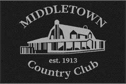4' x 6' (45" x 69") Berber Impressions HD MIDDLETOWN  Indoor/Outdoor Logo Mat