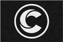 6' x 9' (68" x 106") ColorStar Impressions CROSSWINDS CHURCH  Indoor Logo Mat