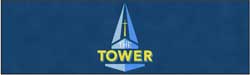 6' x 20' (68" x 238") ColorStar Impressions THE TOWER  Indoor Logo Mat