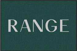 4' x 6' (45" x 69") Waterhog Inlay RANGE  Indoor /Outdoor Logo Mat