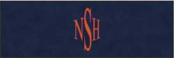 3' x 9' (35" x 106") Colorstar Impressions  NSH Indoor Logo Mat