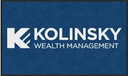 3' x 5' ( 35" x 59" ) ColorStar Impressions  KOLINSKY Indoor Logo Mat