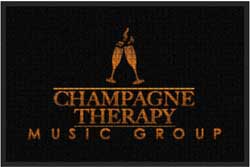 2' x 3' ( 22" x 35") Waterhog Impressions HD CHAMPAGNE THERAPY  Indoor/Outdoor logo mat