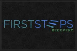 2' x 3' (24" x 35") Digiprint HD FIRST STEPS  Indoor Logo Mat