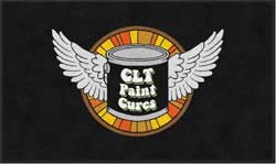 3' x 5' ( 35" x 59" ) ColorStar Impressions CLT PAINT CURES  Indoor Logo Mat