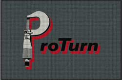 4' x 6' (45" x 69") Waterhog Impressions HD PROTURN Indoor-Outdoor Logo Mat