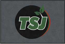 4' x 6' (45" x 69") ColorStar Impressions  TSJ  Indoor Logo Mat