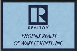 4' x 6' (45" x 69") ColorStar Impressions PHOENIX REALTY Indoor Logo Mat