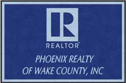 4' x 6' (45" x 69") ColorStar Impressions PHOENIX REALTY Indoor Logo Mat