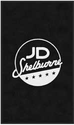 3' x 5' ( 35" x 59" ) ColorStar Impressions JD SHELBURNE Indoor Logo Mat