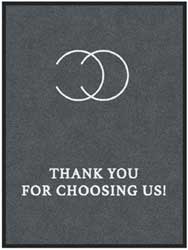 3' x 4' (35" x 47") ColorStar Impressions CALIFORNIA CLOSETS  Indoor Logo Mat